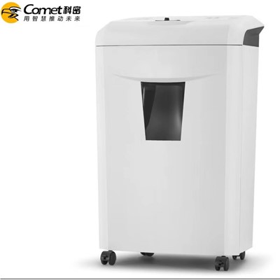 科密 (comet) DS06 碎纸机 4级保密 单次碎纸15张25L大容量可碎卡光盘订书针持续碎纸15分钟 办公商用